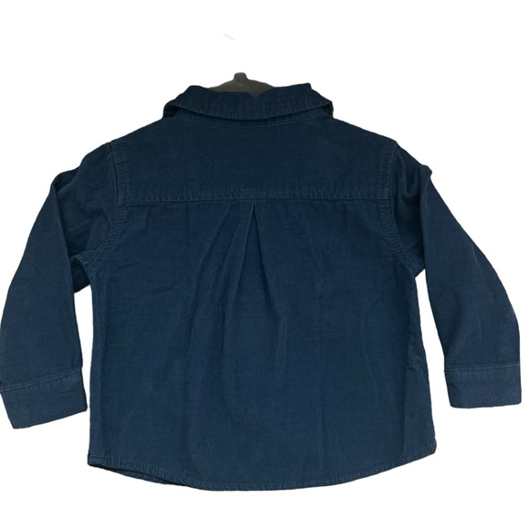 NWT ZARA Baby Olive Green Corduroy Button Up Shirt - Size 12-18 Months - Picture 2 of 5
